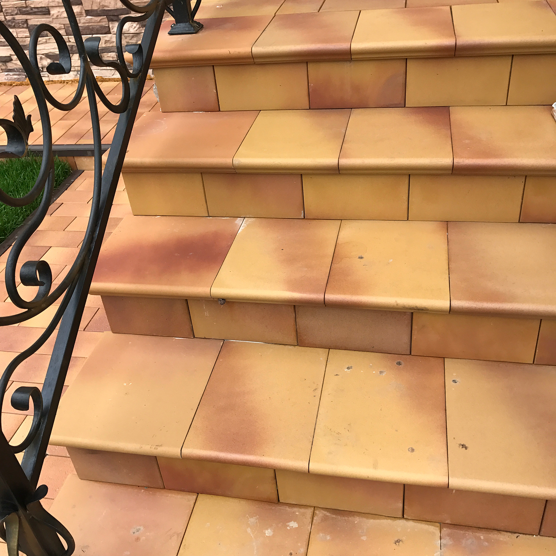 Ступени и тропинка из Stroeher цвет 307